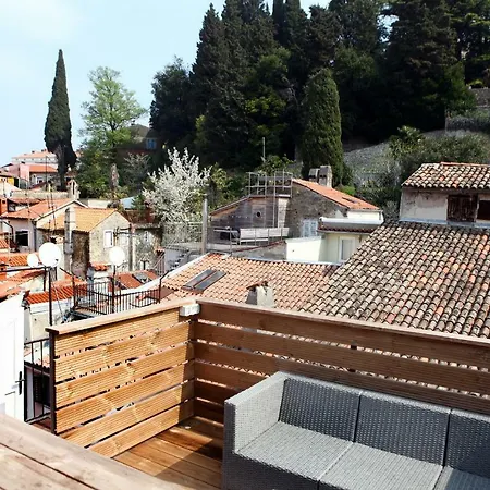 Apartment Roof Top Terrace View Cr1 Piran